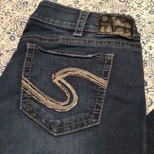 Silver Suki Mid Slim Boot Jeans